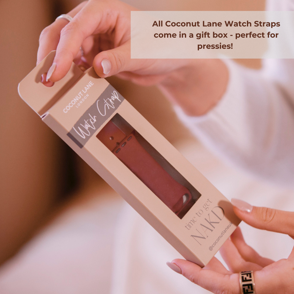 NAKD Apple Watch Strap - Powder Pink