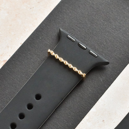 Watch Strap Charm - Gold Twist
