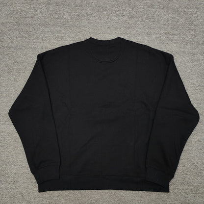 Drew House Sweatshirts Unisex Ice Cream Pattern Fleece Crew Neck Sweater