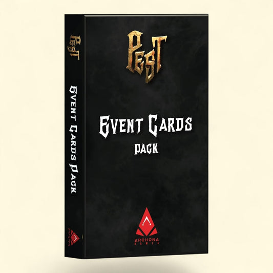 Archona Games: Pest Event Cards Pack - Mini-Expansion, 12 Cards & 30 Tokens, 1 count