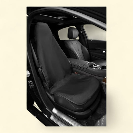 3D MAXpider Car Seat Cover, Universal Fit, Black, Waterproof, Bucket Seat, Front Seat, Anti-Slip, Washable, Most Car, Sedan, SUV, Van, Truck, Seat Cover, 1 count