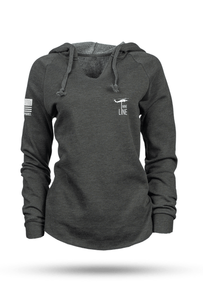 The Pledge - Lightweight Women's V-Neck Hoodie